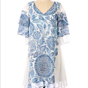 Just Taylor Floral Summer Beach Dress Size 4